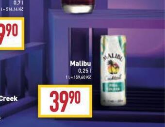 Billa Malibu nabídka