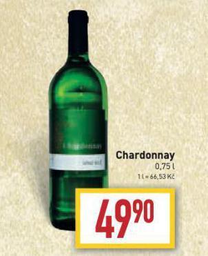 Billa Chardonnay nabídka