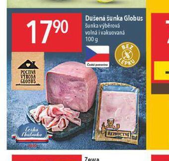Globus Dušená šunka nabídka