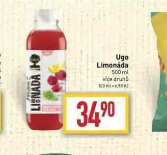Billa Ugo limonáda nabídka