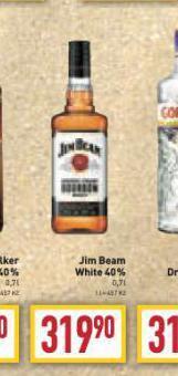 Billa Jim beam white 40% nabídka