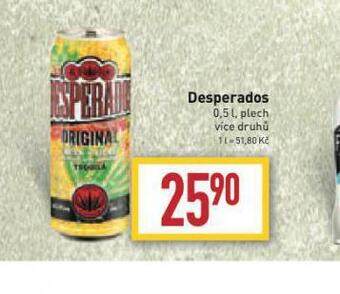 Billa Desperados nabídka