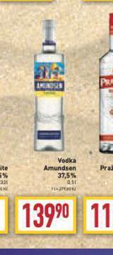 Billa Vodka amundsen 37,5% nabídka