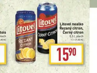 Billa Litovel nealko řezaný citron, černý citron nabídka