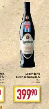 Billa Legendario elixír cuba 34% nabídka