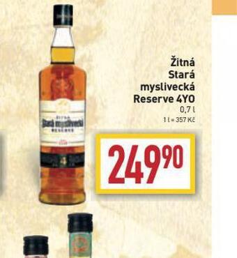 Billa Žitná stará myslivecká reserve 4yo nabídka