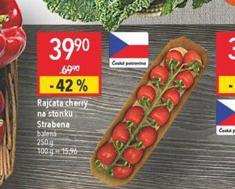 Globus Rajčata cherry na stonku strabena nabídka