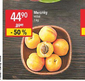 Globus Meruňky nabídka