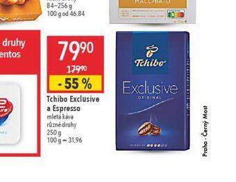 Globus Tchibo exclusive a espresso nabídka
