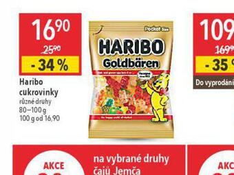 Globus Haribo cukrovinky nabídka