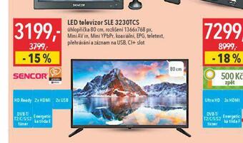 Globus Led televizor sencor 80 cm nabídka