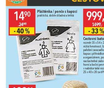 Globus Pláštěnka / pončo s kapucí nabídka