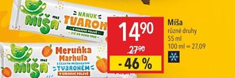 Globus Míša různé druhy 55 ml nabídka