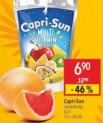 Globus Capri-Sun různé druhy nabídka
