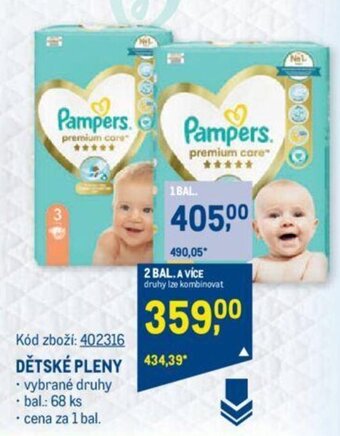 Makro DĚTSKÉ PLENY nabídka