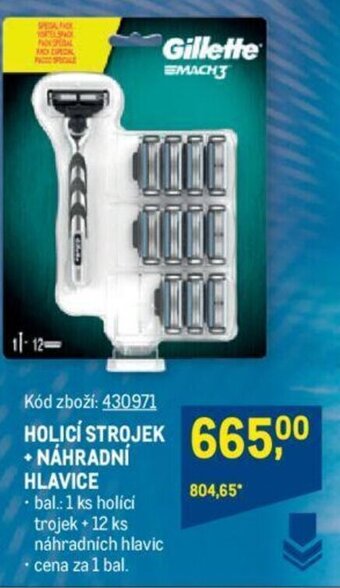 Makro HOLICÍ STROJEK + NÁHRADNÍ HLAVICE nabídka