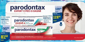 Makro parodontax ZUBNÍ PASTA nabídka