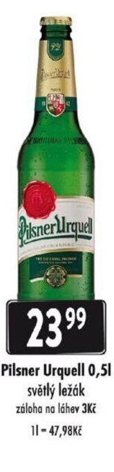 Qanto Pilsner Urquell 0,5L nabídka