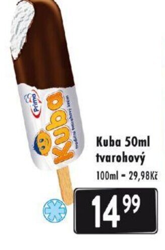 Qanto Kuba 50ml tvarohový nabídka