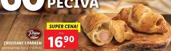 Lidl Croissant s párkem, 95 g nabídka