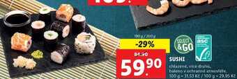 Lidl Sushi, 190 g/200 g nabídka