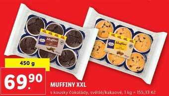 Lidl Muffiny xxl, 450 g nabídka