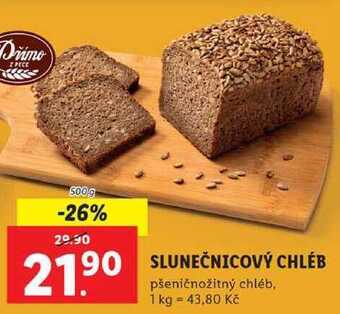 Lidl Slunečnicový chléb, 500 g nabídka