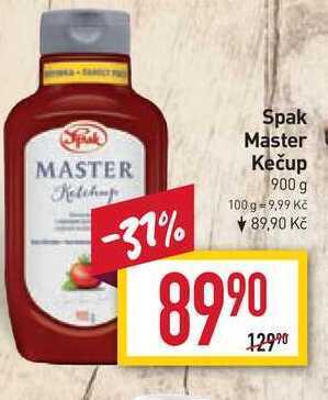 Billa Spak master kecup 900 g nabídka