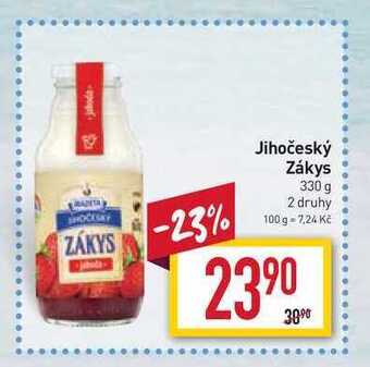 Billa Jihočeský zákys 330 g nabídka