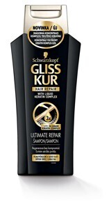 Billa Gliss kur šampon a balzám na vlasy, vybrané druhy 250ml nabídka
