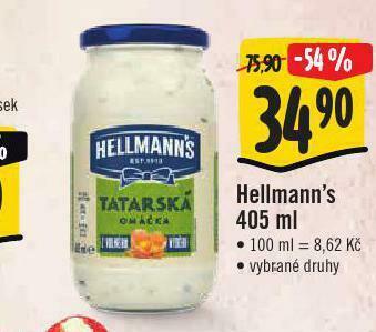 Jip Hellman´s tatarská omáčka, majonéza nabídka