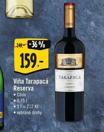 Jip Vina tarapaca reserva nabídka