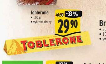 Jip Toblerone nabídka