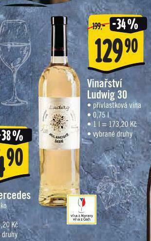 Jip Vinařství ludwig 30 nabídka