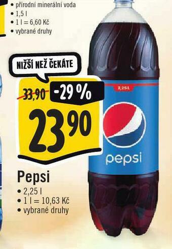 Jip Pepsi 2,25l nabídka