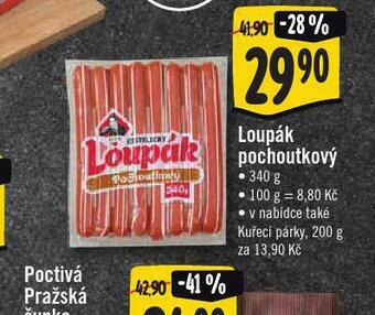 Jip Loupák pochoutkový nabídka