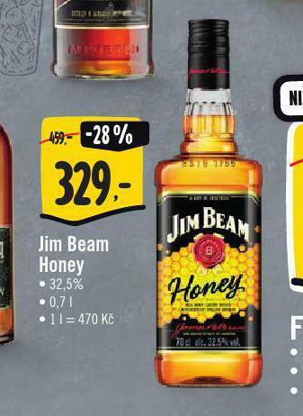 Jip Jim beam honey nabídka