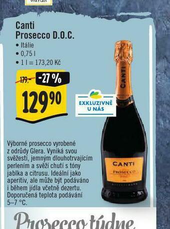 Jip Canti prosecco d.o.c. nabídka