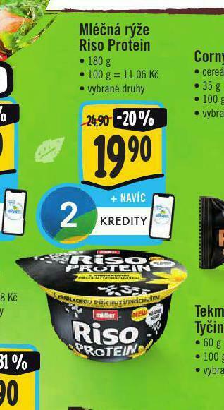 Jip Mléčná rýže riso protein nabídka