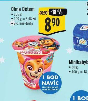 Jip Olma dětem nabídka