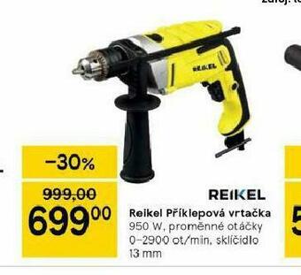 Tesco Reikel příklepová vrtačka nabídka