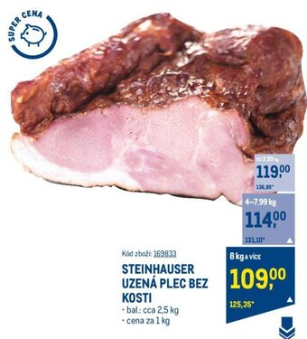 Makro STEINHAUSER UZENÁ PLEC BEZ KOSTI nabídka