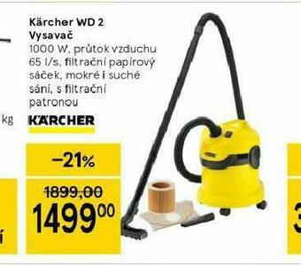Tesco Kärcher vysavač nabídka