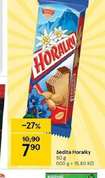 Tesco Sedita horalky nabídka