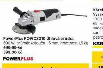 Tesco Powerplus úhlová bruska nabídka
