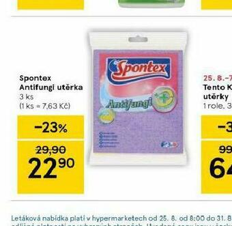 Tesco Spontex antifungi utěrka nabídka