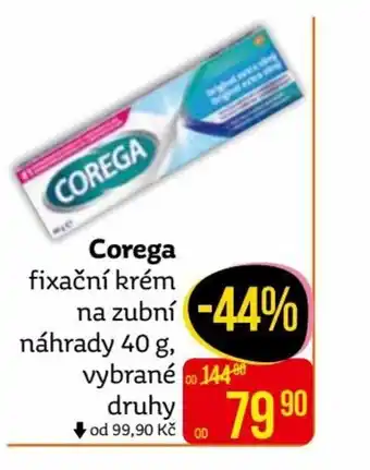 Teta Corega fixační krém nabídka