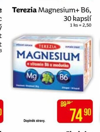 Teta Terezia Magnesium+ B6, nabídka