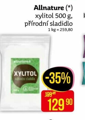 Teta Allnature (*) xylitol 500 g, přírodní sladidlo nabídka