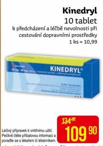 Teta Kinedryl 10 tablet nabídka